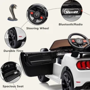 Ford Mustang Ride On Car 3