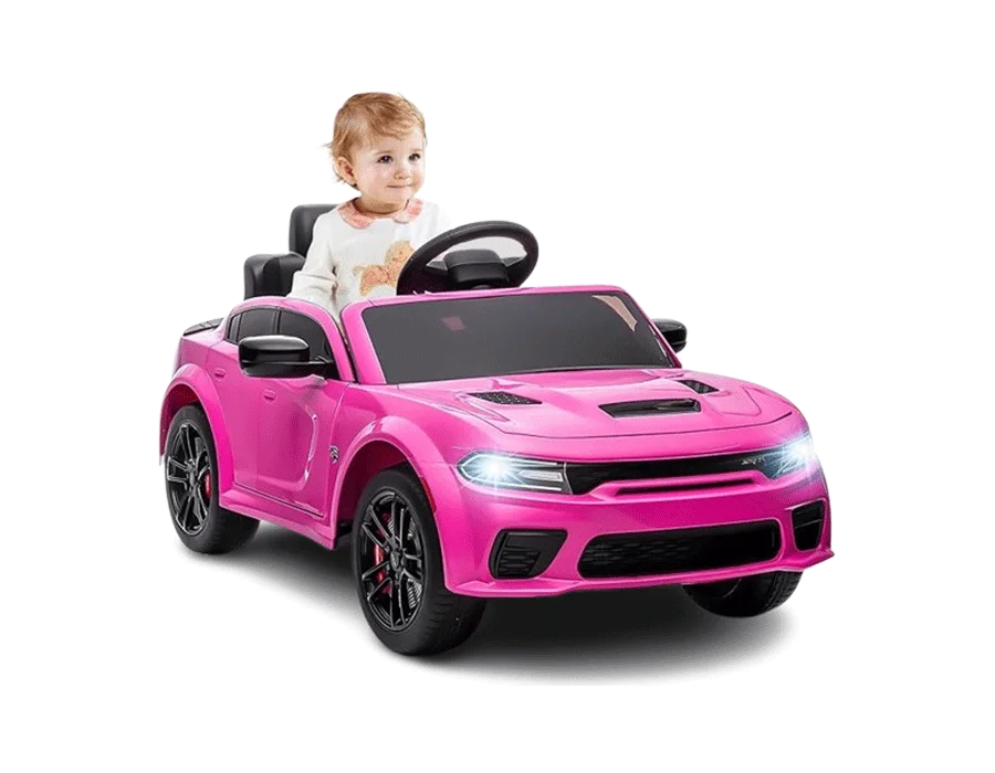 Dodge Charger Ride On Car – 12V Licensed SRT Hellcat for Kids